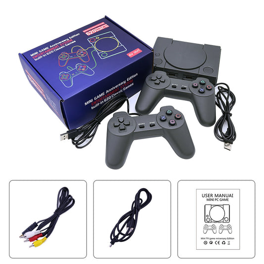 Entertainment Game Console TV Game Console Dual Handle
 Product information:
 
 Time to market: 2017
 
 Product Type: Game console
 
 Game type: various types
 
 Game version: genuine/original game software
 
 Operating10Game ChangerGame ChangerEntertainment Game Console TV Game Console Dual Handle