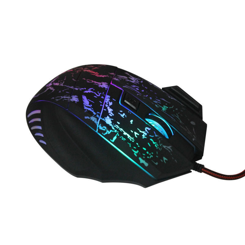 Computer Gaming Mouse Usb Glare Lol Online Gaming Gaming Wired Mouse Video Transmission Computer Accessories Supply